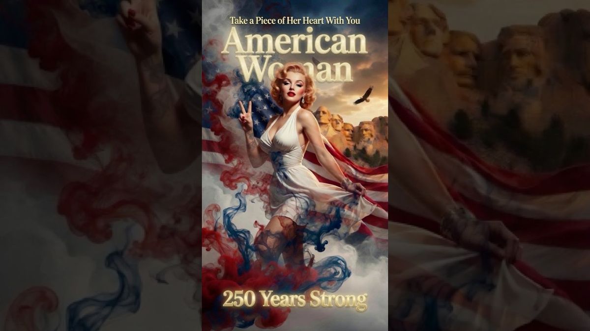 American Women: 250 Years Strong brand film poster